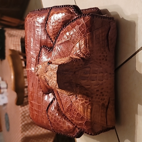 Genuine Alligator Vintage 1950's Bag - Picture 11 of 11